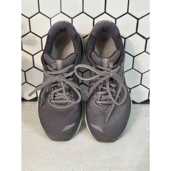 Brooks Adrenaline GTS 20 Size 8 Women's Running Shoes Gray Mint - Picture 7 of 9
